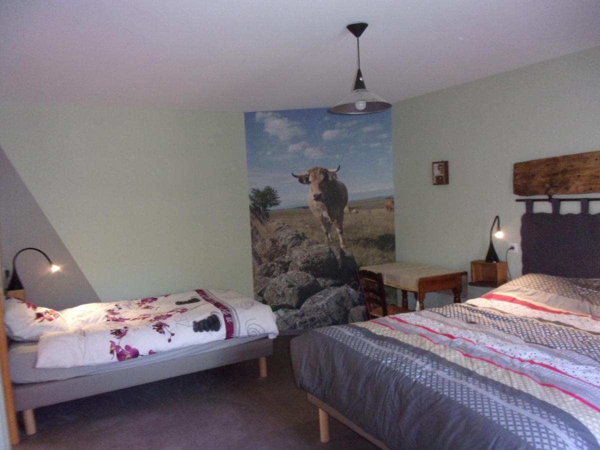 Chambre D'Hotes Le Cascadou Banassac Bagian luar foto
