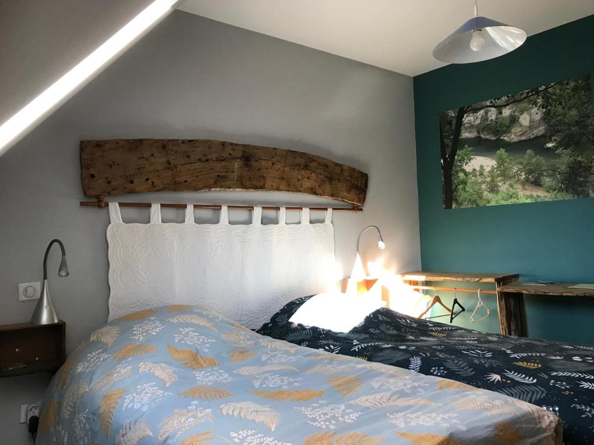 Chambre D'Hotes Le Cascadou Banassac Bagian luar foto