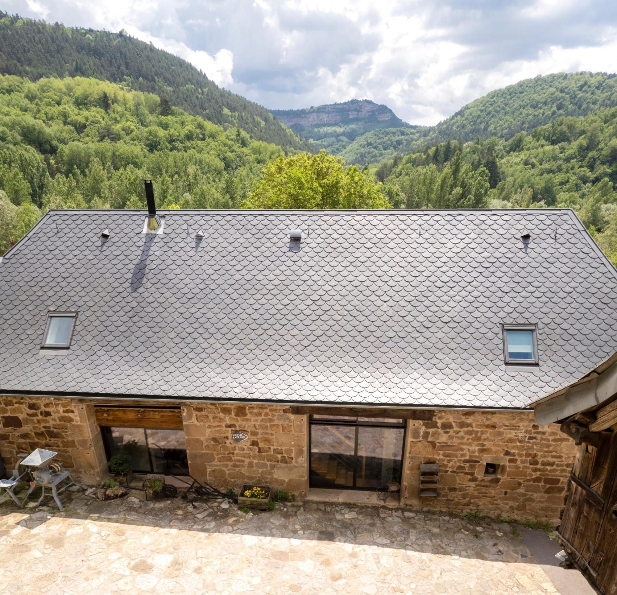Chambre D'Hotes Le Cascadou Banassac Bagian luar foto